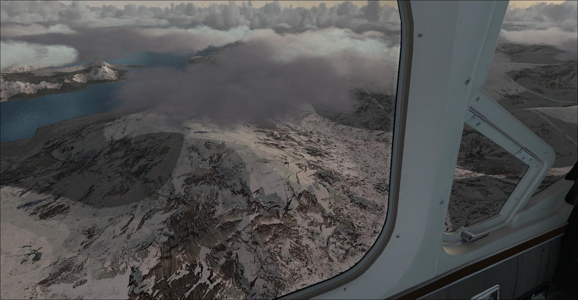 Leaving Glacier Bay