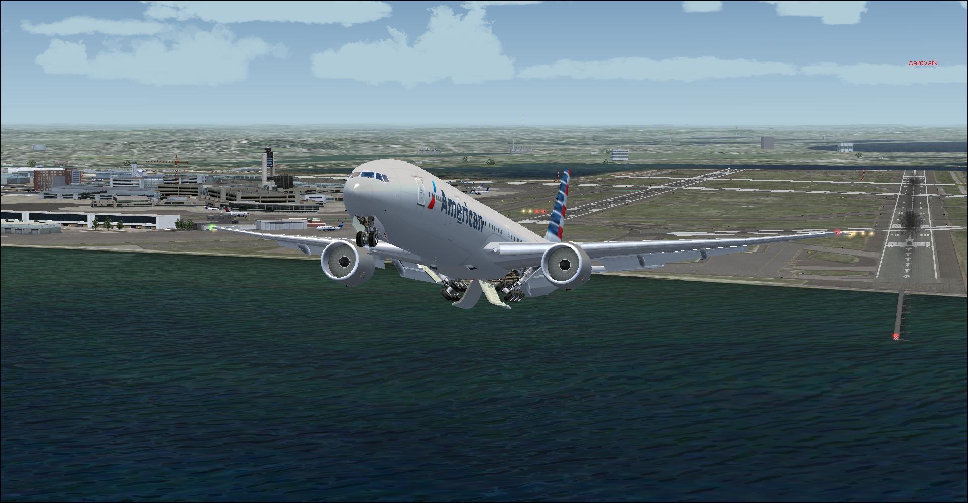 Departing KBOS