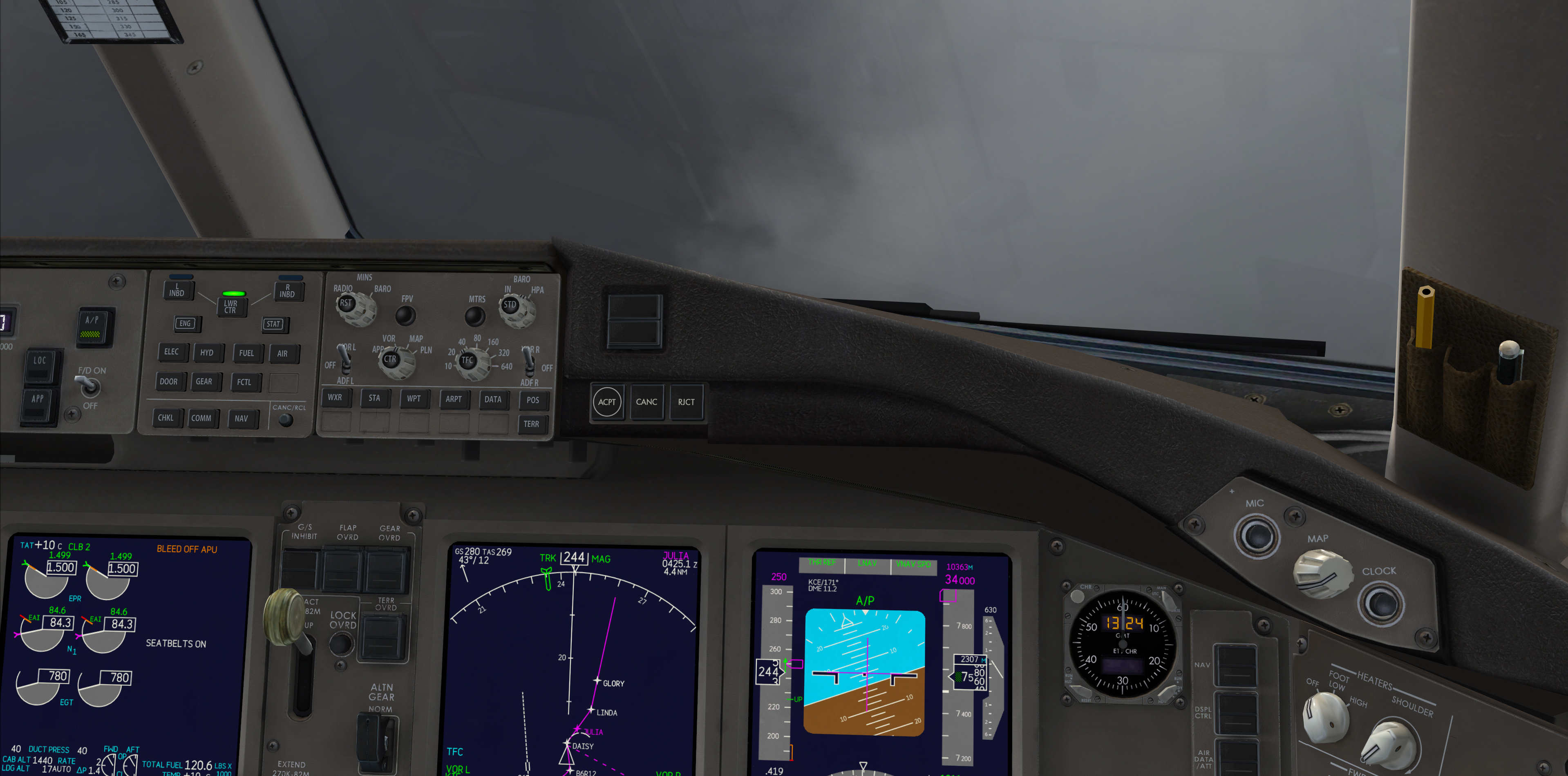 Cathay rainy departure osaka flightdeck view.jpg