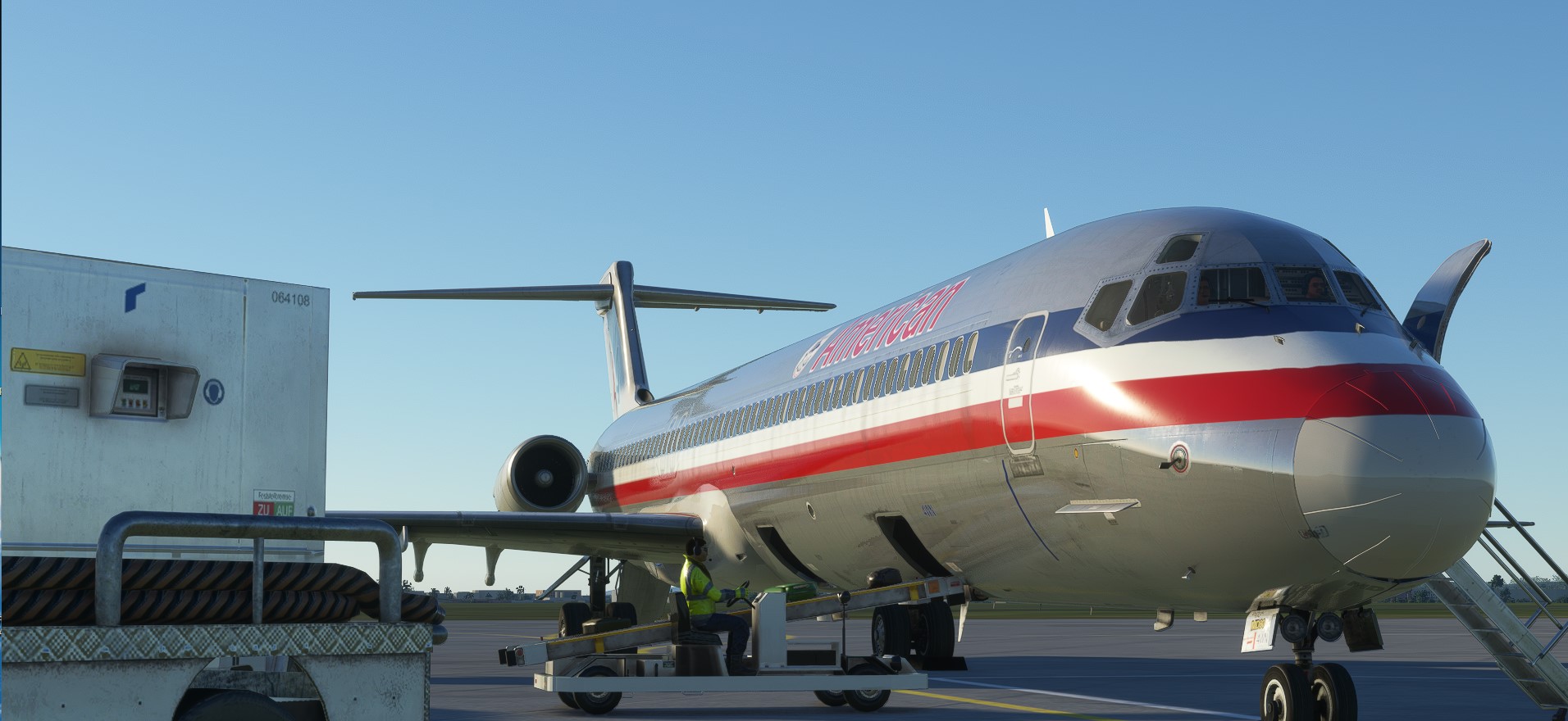 MD-82 on ground with services.jpg