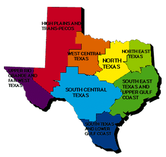 All Texas Regions