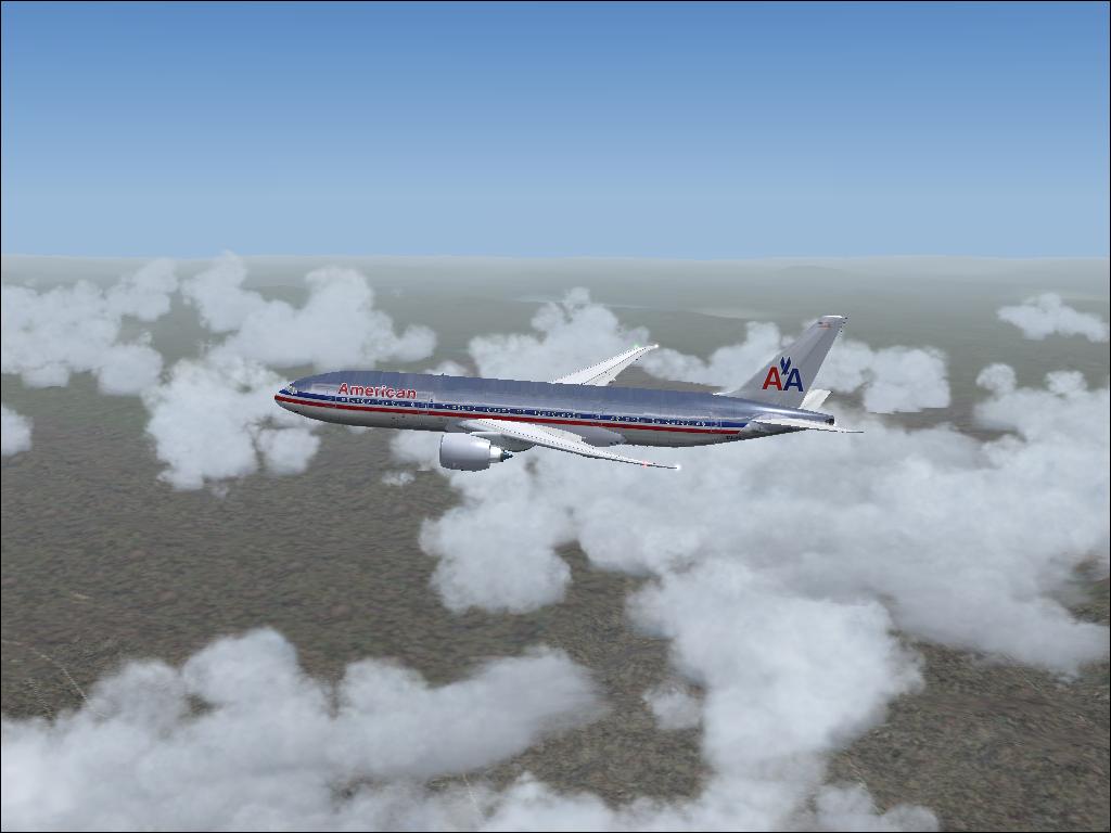 Reaching our first cruising altitude of FL320