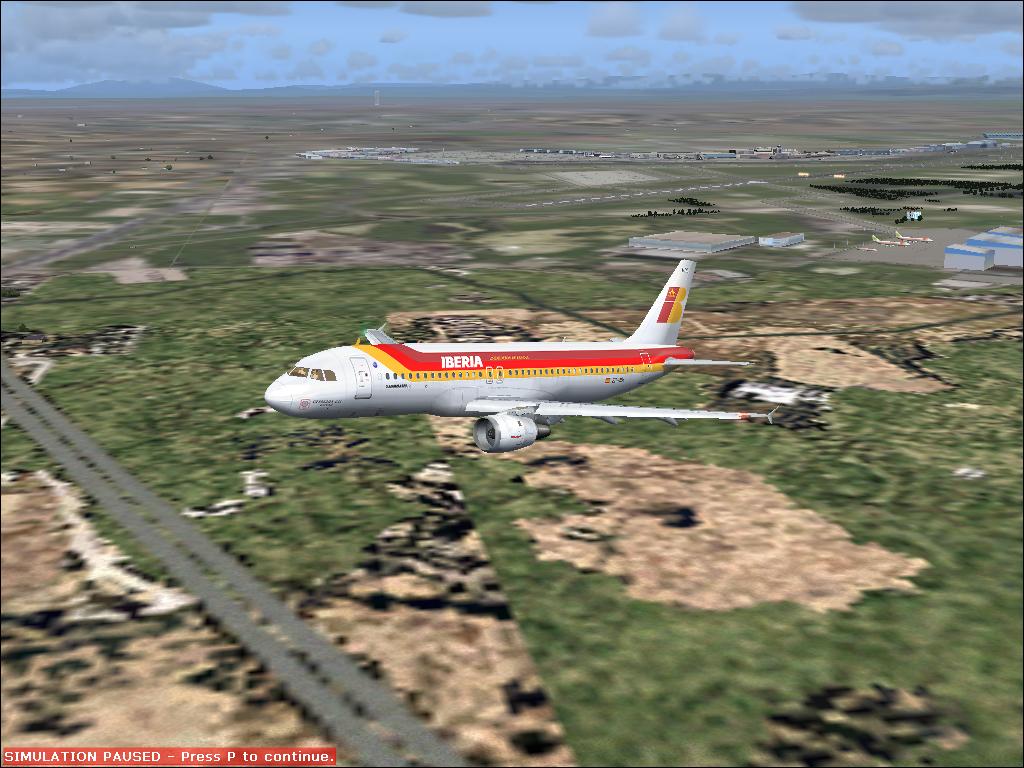 Just departed from Madrid.JPG