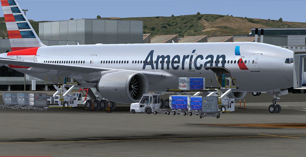 Loading in preparation for departure